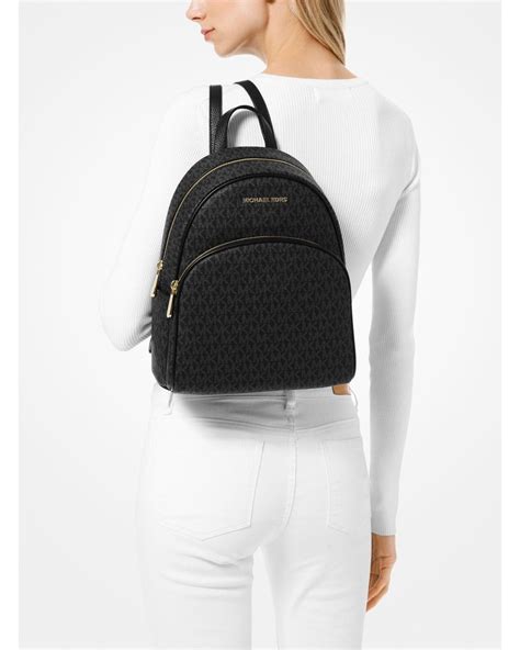 michael kors rucksack abbey gross und klein|Abbey Medium Logo Backpack .